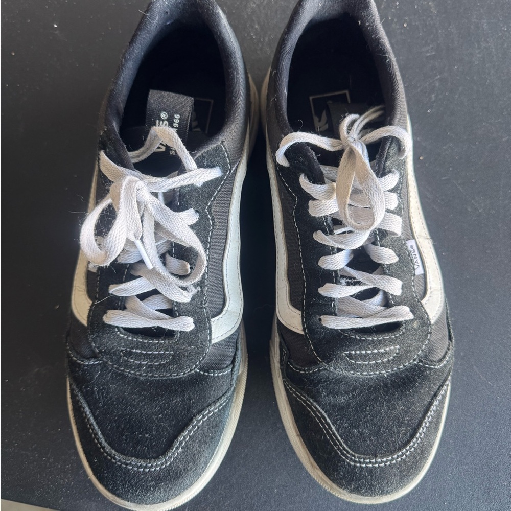 Vans Black and White Men's Shoes